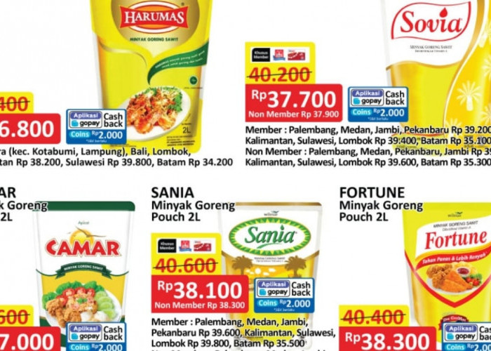 Segera Berakhir Promo Belanja Murah Minyak Goreng Favorit di Alfamart, Jangan Sampai Kehabisan!