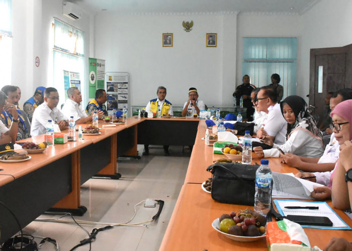 Cek Pembangunan Bendungan Marga Tiga Lampung Timur, Ini Arahan Dirjen SDA 