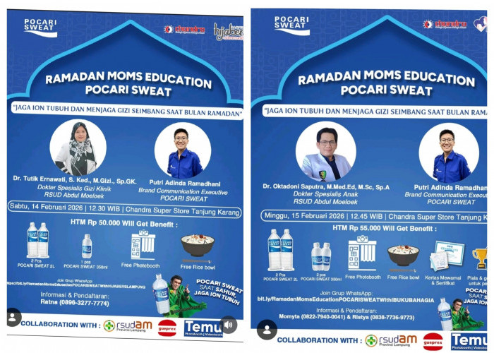 Jangan Lewatkan! Edukasi Eksklusif Gizi Seimbang dan Menjaga Hidrasi Saat Puasa di Chandra Super Store