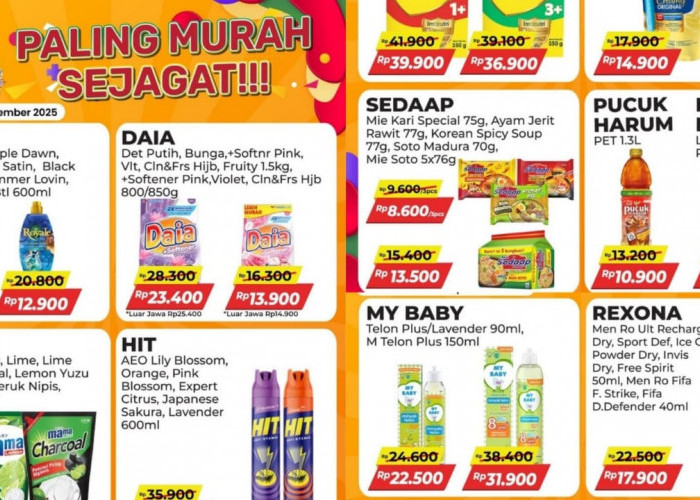 Promo Paling Murah Sejagat Sampai 7 September 2025 di Alfamart, Harga Dijamin Super Hemat!
