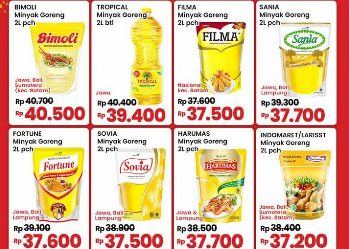 Promo Indomaret Spesial Minyak Goreng Jumat 3 Januari 2025, Cek Rincian Diskonnya