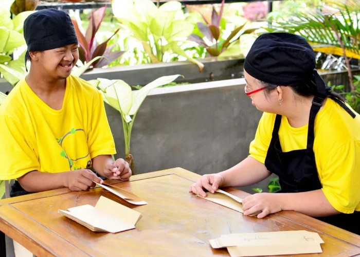 Deretan Cafe di Indonesia Pekerjakan Teman Disabilitas, Satu Diantaranya Ada di Lampung