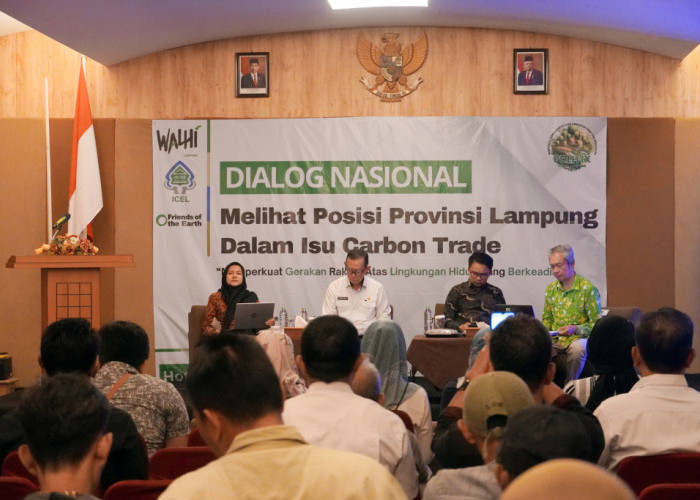 Lampung Belum Lakukan Carbon Trade, Walhi Sampaikan Hal Ini