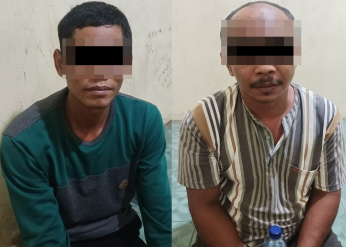 Polisi Bekuk Dua Pelaku Penadah Curanmor di Buay Bahuga 