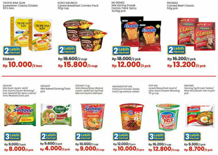 Promo Indomaret Kamis 2 Januari 2025, Ada Dikson Beli 2 Lebih Hemat