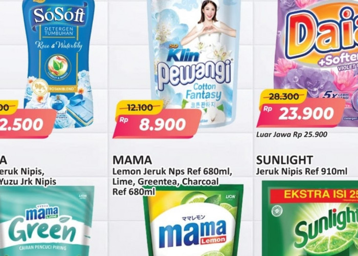 Promo Home Care Edisi Spesial Akhir Pekan di Alfamart, Cek Katalognya