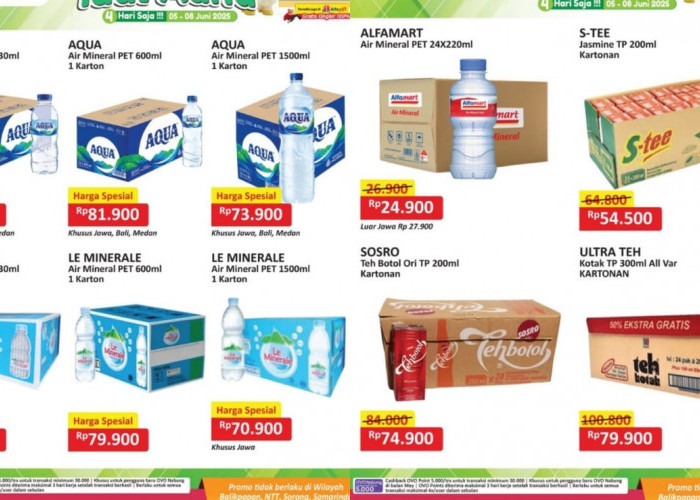 Promo JSM Alfamart Kategori Kartonan Spesial Idul Adha 2025, Cek Katalognya
