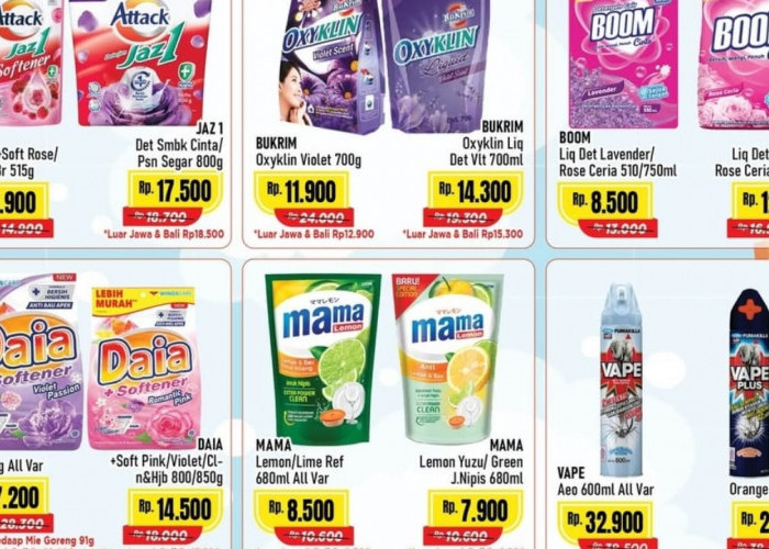 Promo Home Care Alfamart Spesial 3 Juni 2025, Belanja Kebutuhan Rumah Dijamin Hemat