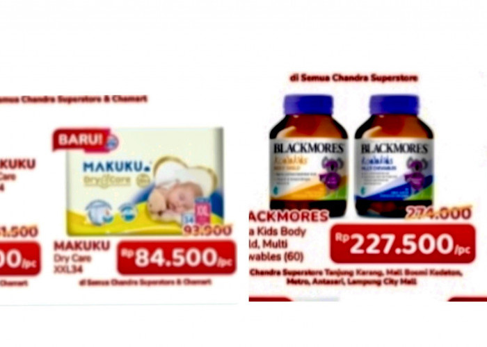 Terakhir Lusa Ini, Promo Chandra Superstore Spesial Program Mom & Kids