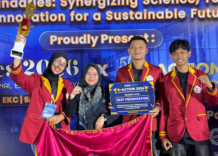 Mahasiswa Teknokrat Raih Juara 2 E-ACTION 2026 Lewat Inovasi Turbin Angin