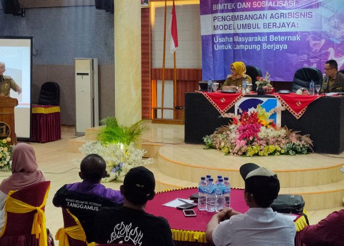 Pj. Bupati Tanggamus Lampung Buka Bimtek dan Sosialisasi Pengembangan Agribisnis Model Umbul Berjaya 