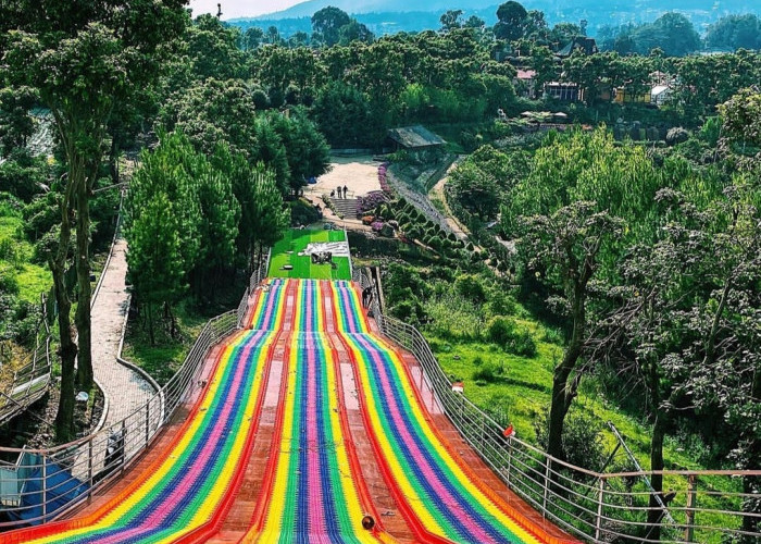 9 Wahana Rainbow Slide di Indonesia, Nomor 3 dan 5 di Lampung, Sensasi Liburan yang Memacu Adrenalin Anda!