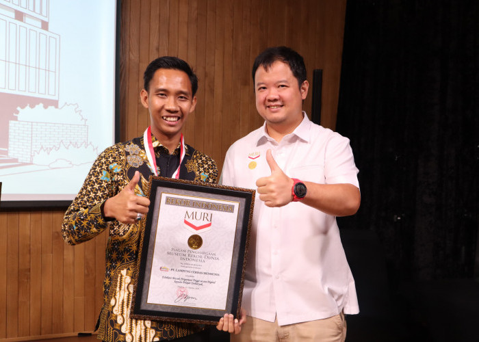 PT Lampung Cerdas Raih The Great Champions of Asia Top Millennials Choice in Education Program Award 2024