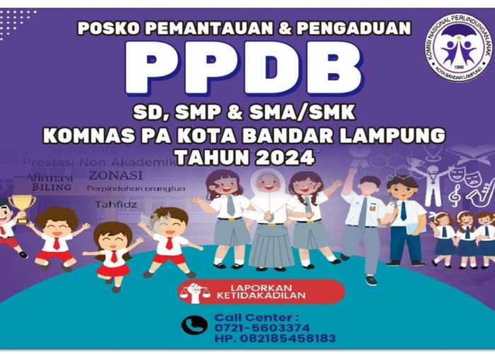 Posko PPDB 2024 Komnas PA Bandar Lampung Terima 11 Aduan, Terbanyak Soal Ini 
