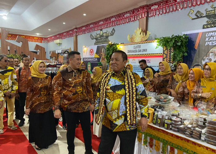 Sektor Ketahanan Pangan dan Pariwisata Pesawaran Jadi Ikon Anjungan yang Dibuka Gubernur Lampung