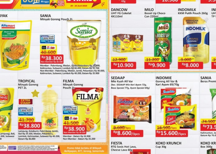 Promo Minyak Goreng dan Kebutuhan Dapur di Alfamart, Borong Stok Dijamin Hemat!