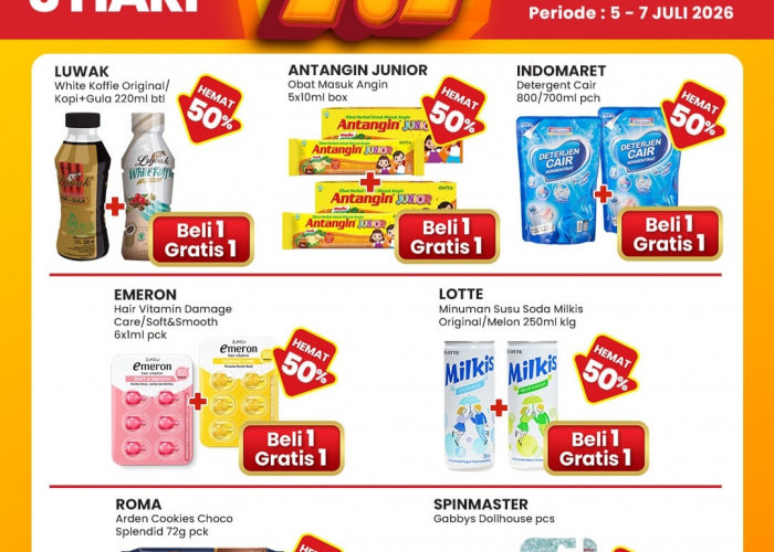 Berburu Promo Double Date 7.7 Indomaret, Serba Gratis Hanya 3 Hari Sampai Hari Ini
