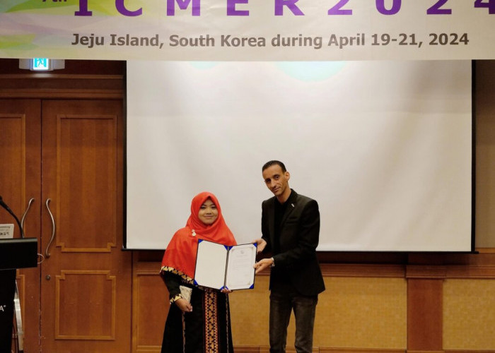 Keren! Dosen FMIPA Raih Penghargaan 'Best Oral Presentation' dalam Konferensi Internasional di Korea Selatan