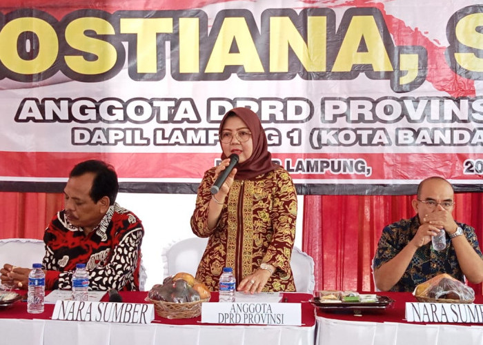 Pimpinan Komisi IV DPRD Lampung Ajak Masyarakat Bumikan Pancasila