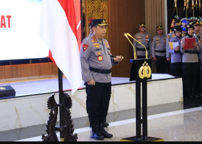 Mantan Dirnarkoba Polda Lampung Pecah Bintang Jadi Brigjen 