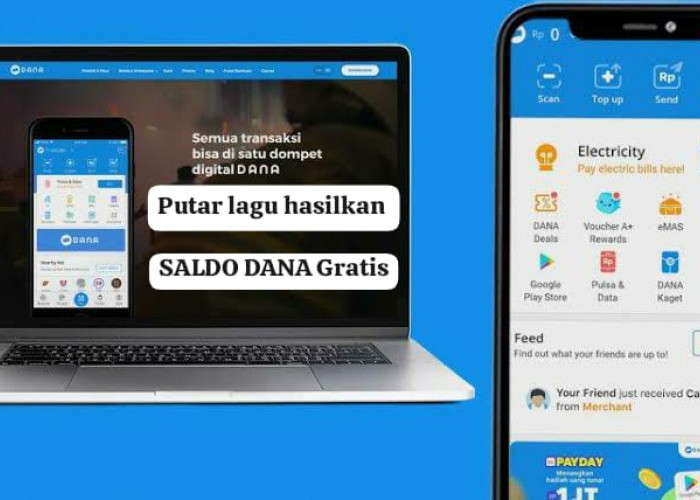 Putar Musik Favoritmu, Hasilkan Saldo DANA Gratis Sampai Rp 235 Ribu, Mainkan Sekarang!