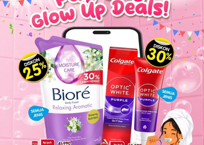 Pay Day Glow Up Deals Superindo 20-26 Agustus 2026, Sabun Biore dan Pasta Gigi Colgate Diskon Fantastis