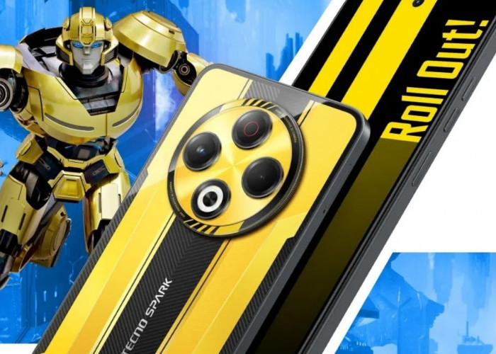 Tecno Spark 30 Limited Edition Hadir Dalam Versi Kolaborasi Bareng Transformers Bumblebee, Bongkar Fiturnya