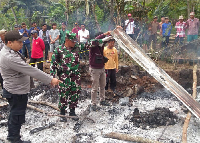 Kakek di Lampung Barat Ditemukan Tewas Terbakar 