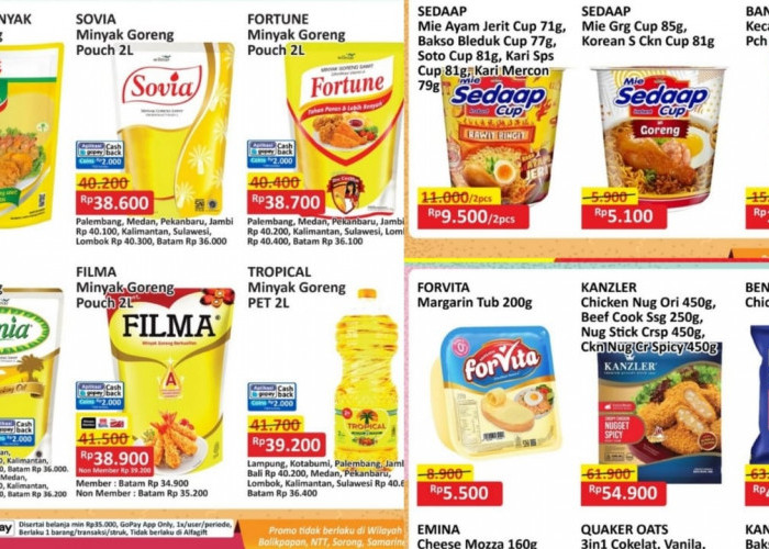 Promo Gantung Alfamart Spesial Senin 18 April 2025, Borong Kebutuhan Dapur Dengan Harga Irit
