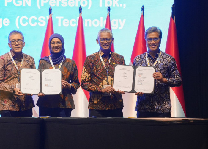 PGN Gandeng Pertamina dan Pupuk Indonesia Kembangkan CCS, Fokus pada Amonia Rendah Karbon