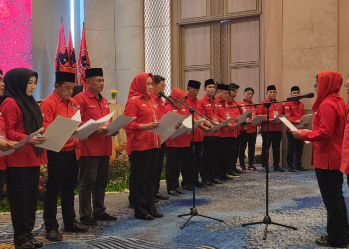 Resmi Dilantik, Winarti Jabat Ketua DPD PDI Perjuangan Lampung