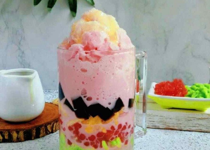 Es Doger Campur Jadi Pilihan Utama Takjil, Alternatif Segar Saat bosan dengan Es Buah