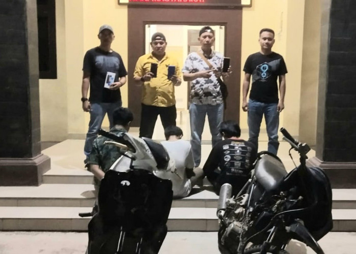 Gercep, Polisi Ringkus 3 Pelaku Curat yang Meresahkan Warga di Tanggamus Lampung