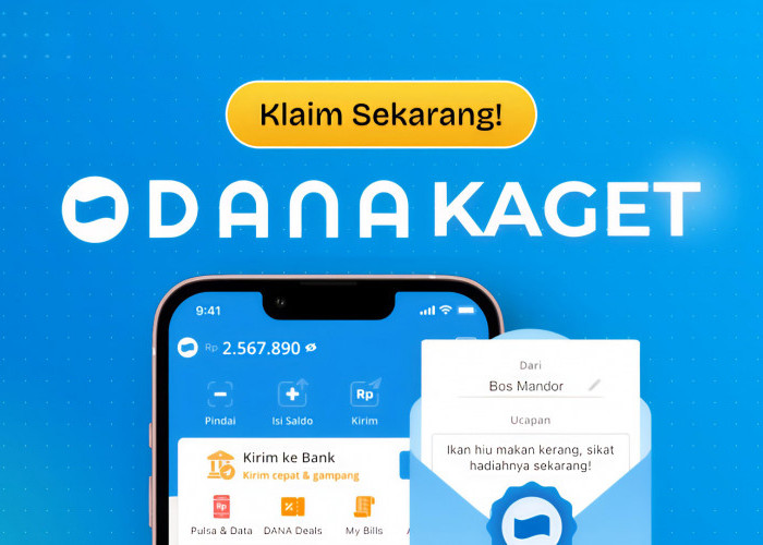 Saldo DANA Kaget Siang Ini Tiba! Klaim Amplop Uang Gratis Bernilai Rp 275.000