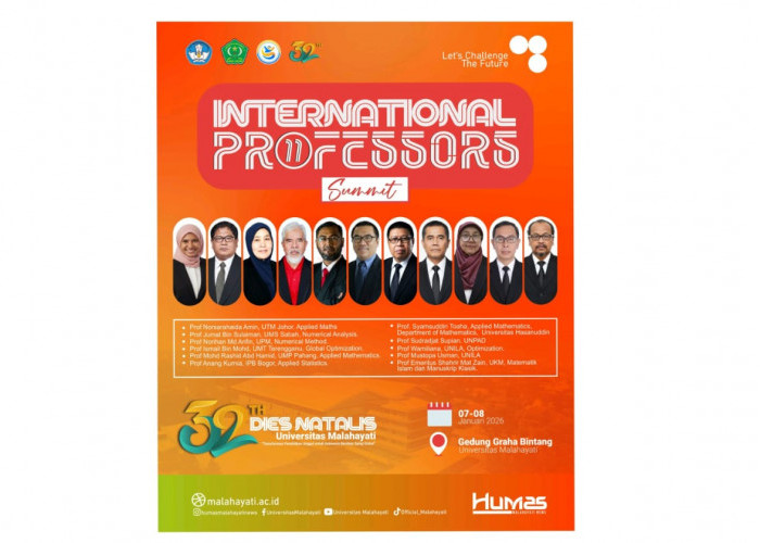 Dies Natalis ke-32, Universitas Malahayati Bakal Gelar International Professors Summit 2026