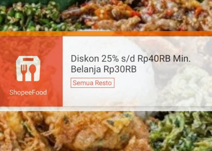 Jumat Berkah! Segera Klaim Voucher Diskon ShopeeFood Hari Ini, Jangan Sampai Kelewatan Promonya