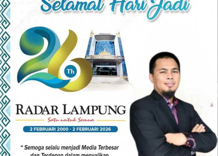 UNIVERSITAS AISYAH PRINGSEWU MENGUCAPKAN SELAMAT HARI JADI RADAR LAMPUNG KE 26