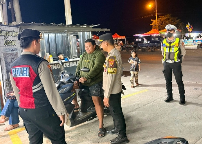 Patroli Malam Polres Pringsewu Sasar Titik Rawan, Cegah Begal hingga Balap Liar