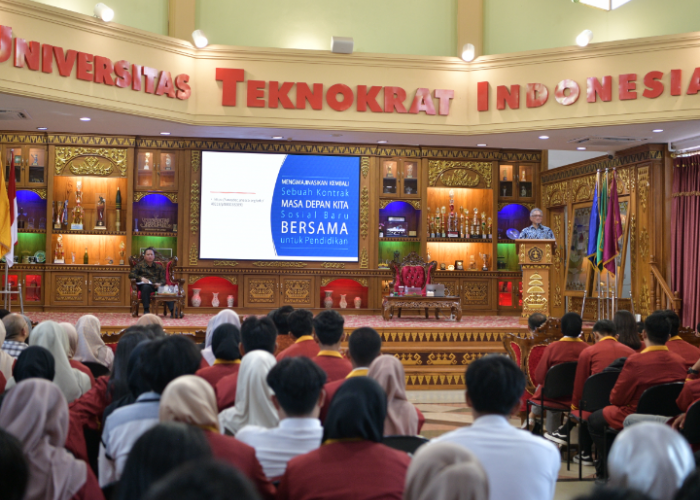 Sharing Succes Prof Ismunandar Duta Besar Indonesia untuk UNESCO di Teknokrat