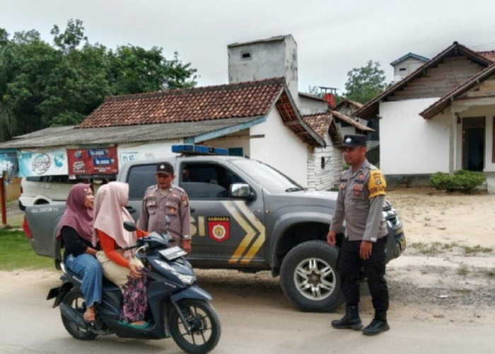 Lokasi Keramaian Jadi Sasaran Giat Strong Point Polisi Tulang Bawang, Ini Tujuannya