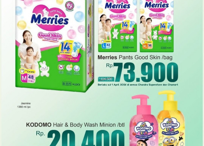 Chandra Superstore Gulirkan Promo 'Harga Super Hemat', Cek Daftar Harga Popok dan Perlengkapan Bayi Terbaru