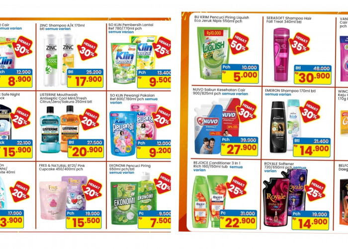 Diskon Gila! Promo Home Care Indomaret Hingga 50 Persen, Berlaku 16–29 Desember 2025