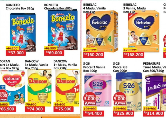 Milk Fair Alfamart Spesial Akhir Bulan, Cek Harga Termurah Dalam Katalog Lengkap Produk