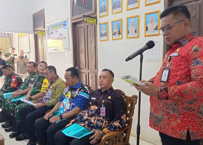 Sekdakab Way Kanan Machiavelli Hadiri Acara Kunjungan Tim Wasef TMMD ke-126 Tahun 2025 di Kampung Sriwijaya