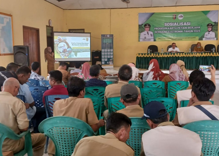 Tingkatkan Kesejahteraan Petani, DKPTPH Lampung Sosialisasikan e-KPB di Lampung Timur