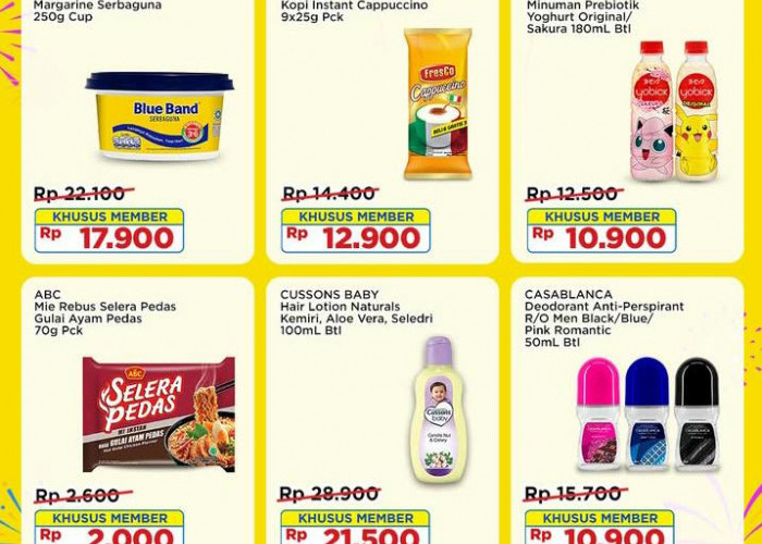 Intip Promo Indomaret Harga Member, Dapatkan Diskon Belanja Hemat Sampai 30 Persen