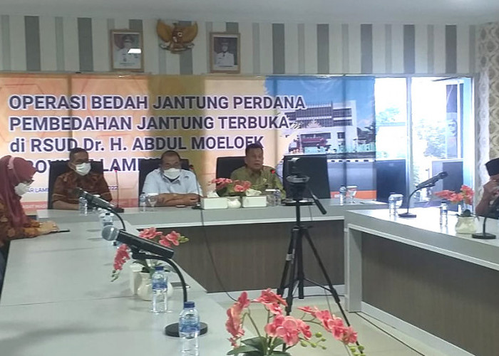 RSUDAM Lampung Lakukan Operasi Bedah Jantung Perdana