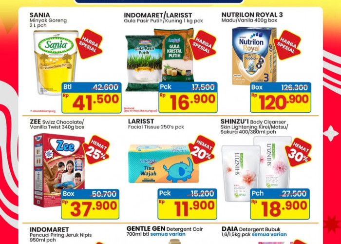 Hari Ini Terakhir, Cek Promo SSR Indomaret 19 Agustus 2026, Minyak Goreng hingga Deterjen Diskon