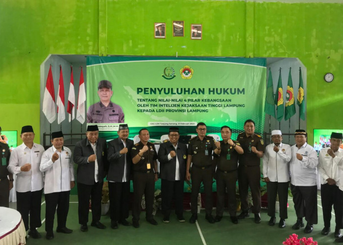 Kejati Lampung dan DPW LDII Provinsi Lampung Gelar Penyuluhan Hukum 