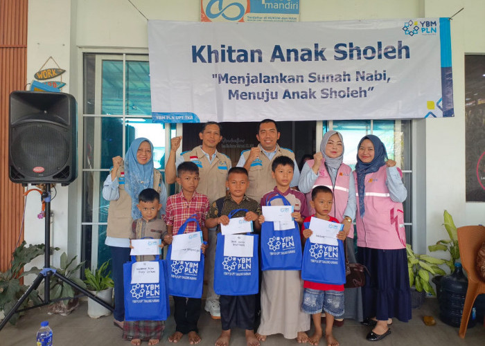 Dari Sunah Nabi ke Aksi Nyata, YBM PLN Khitan 100 Anak Dhuafa di Bandar Lampung